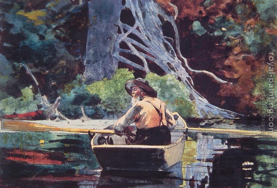 Winslow Homer : The Red Canoe II